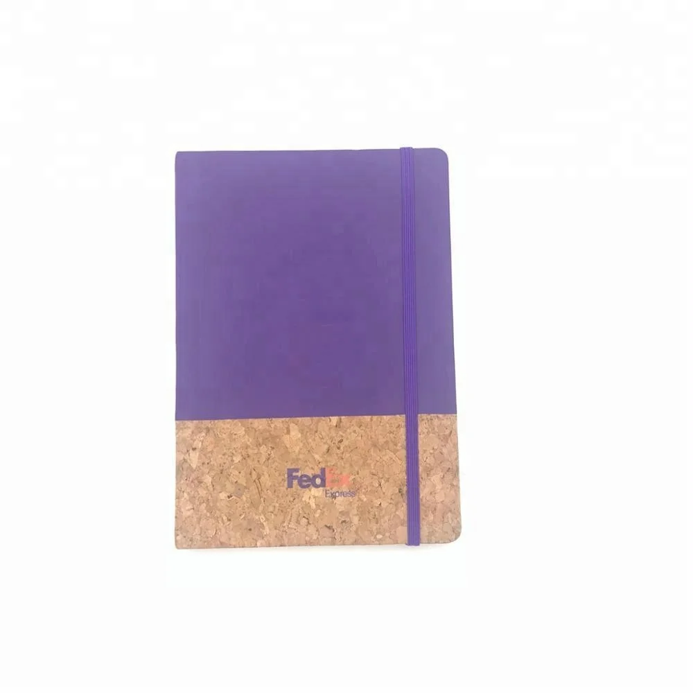 
a5 a6 Custom Cork Leather Cover PU Notebook 