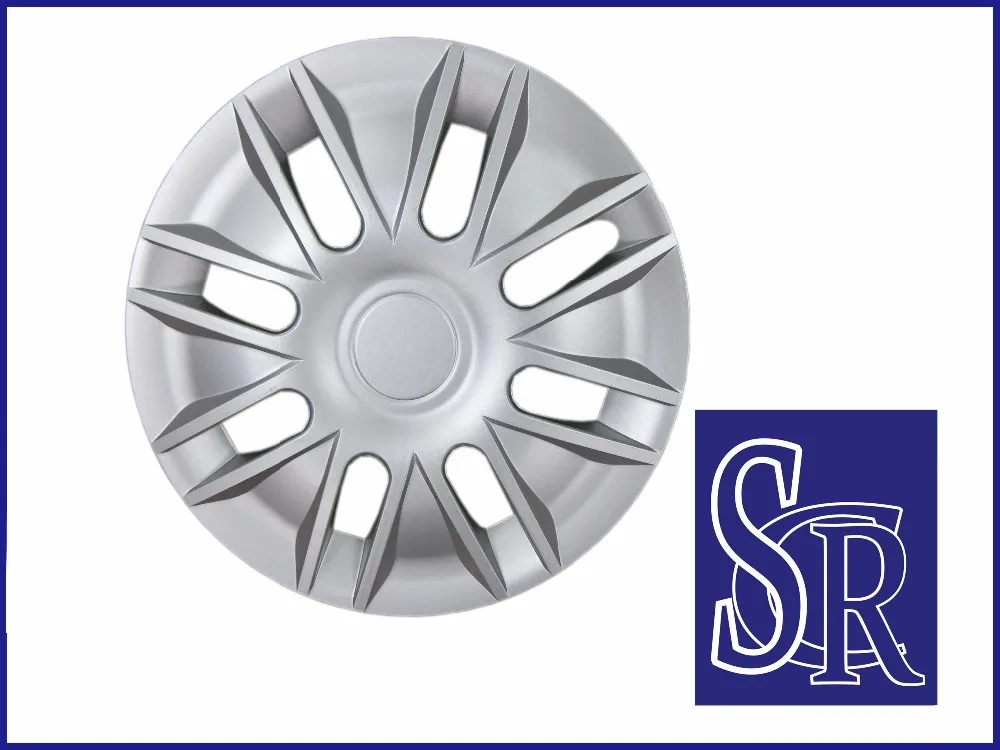 Spare wheel cover 13' silver wheel caps universal chrome wheel caps for cars