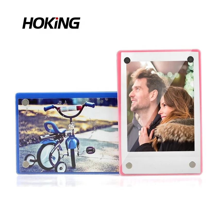 Acrylic Magnetic Frame DIY Photo Frame For 3 inch Fujifilm Instax Mini Film