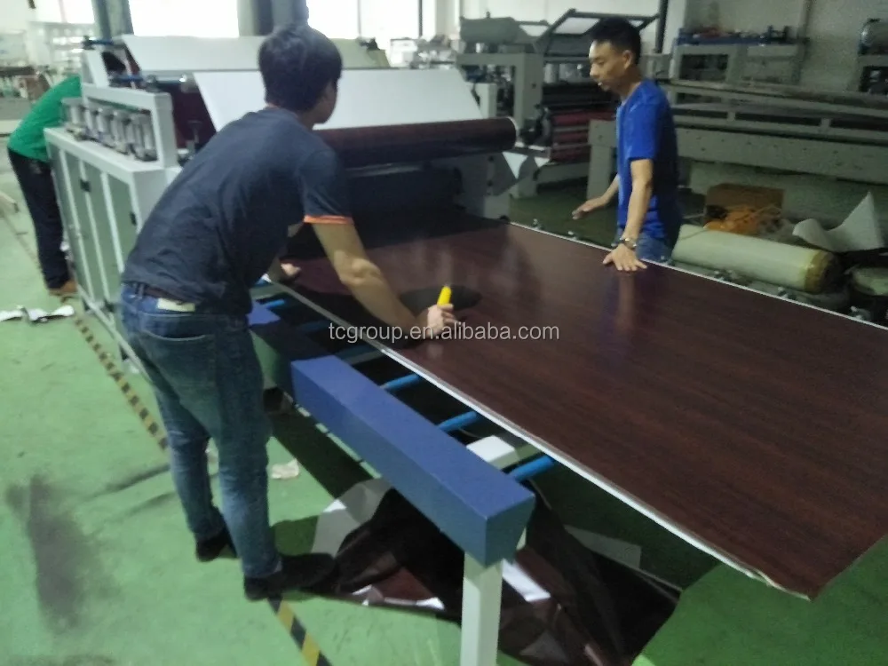 
PVC Paper Wood Door laminating machine 