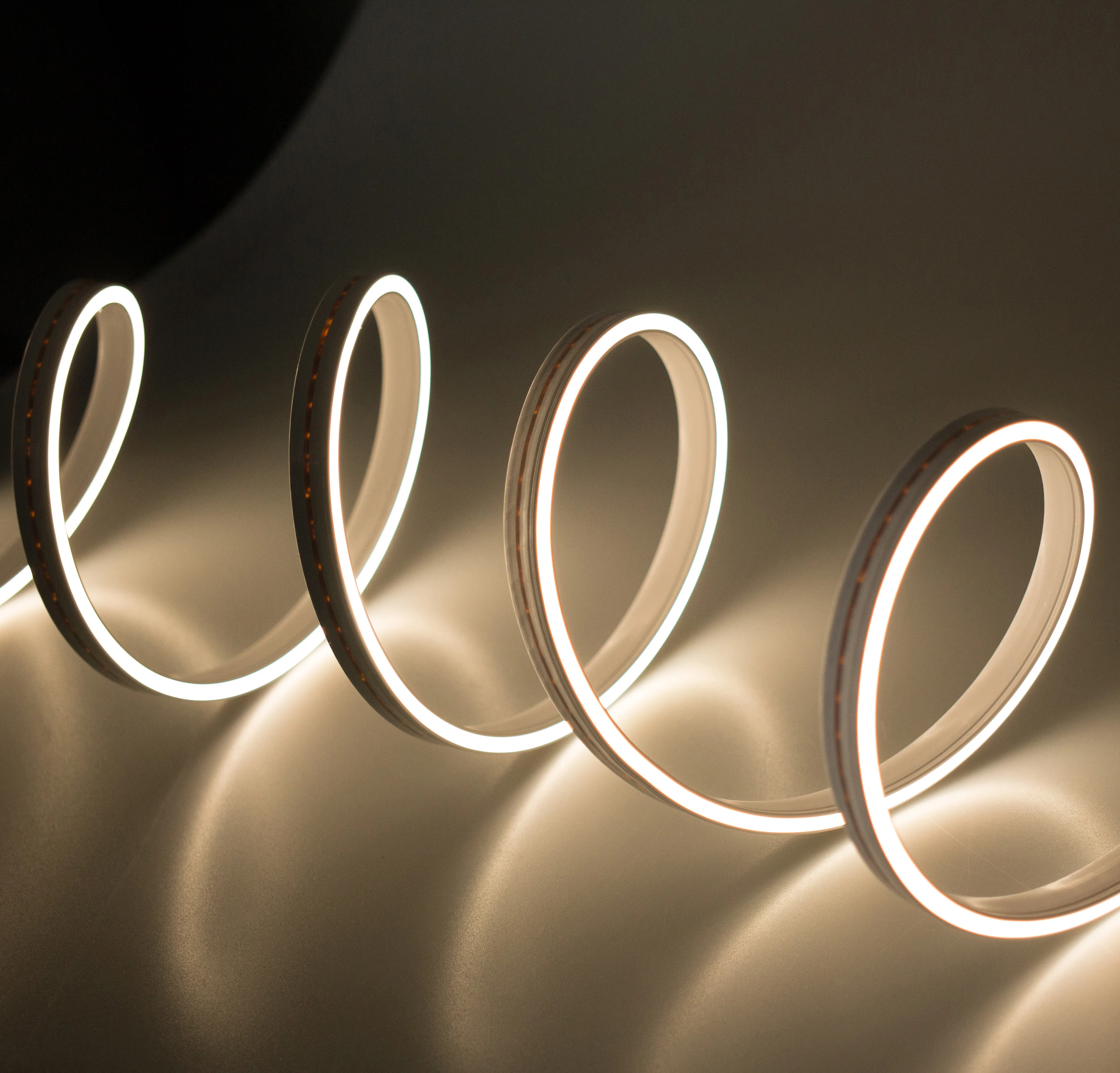 
Waterproof led neon tube for sign 120pcs SMD 2835 per meter IP67 0612 mini led neon strip for garden and bar lighting 