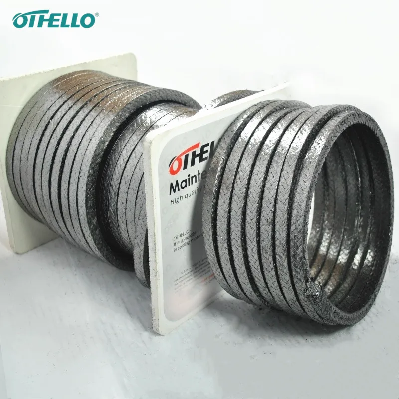 High temperature grease graphite gland packing