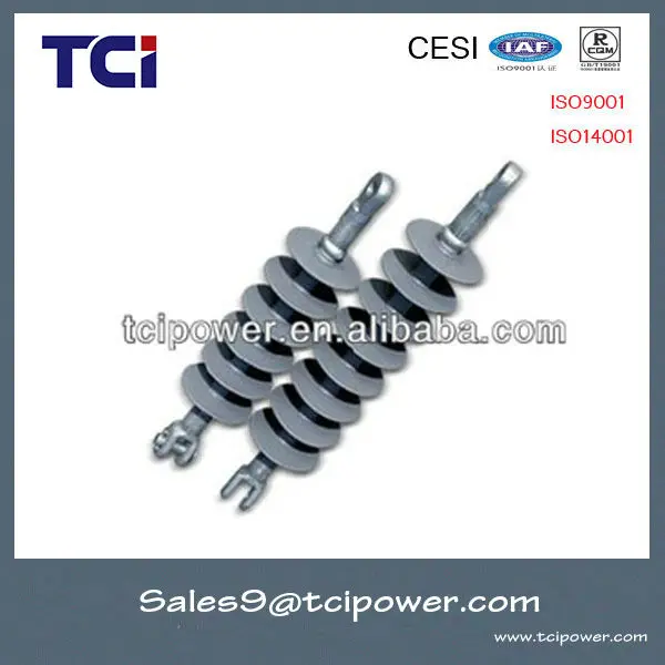 Полимерные изоляторы для контактной сети электрифицированных железных дорог