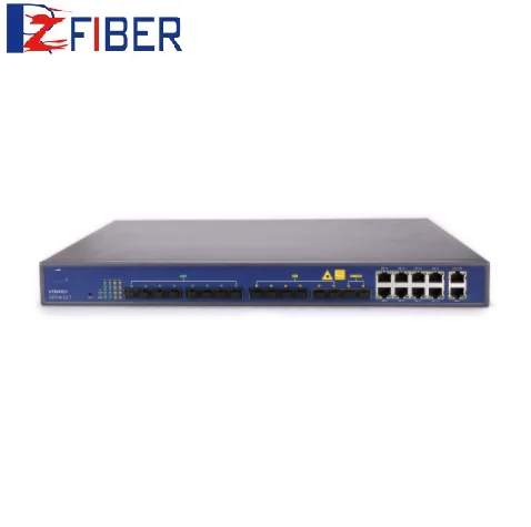 Китайский поставщик FTTH 1U 2 Pon Epon OLT Gpon OLT
