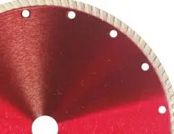 hot-pressed continuous sintered diamond saw blade for masonry