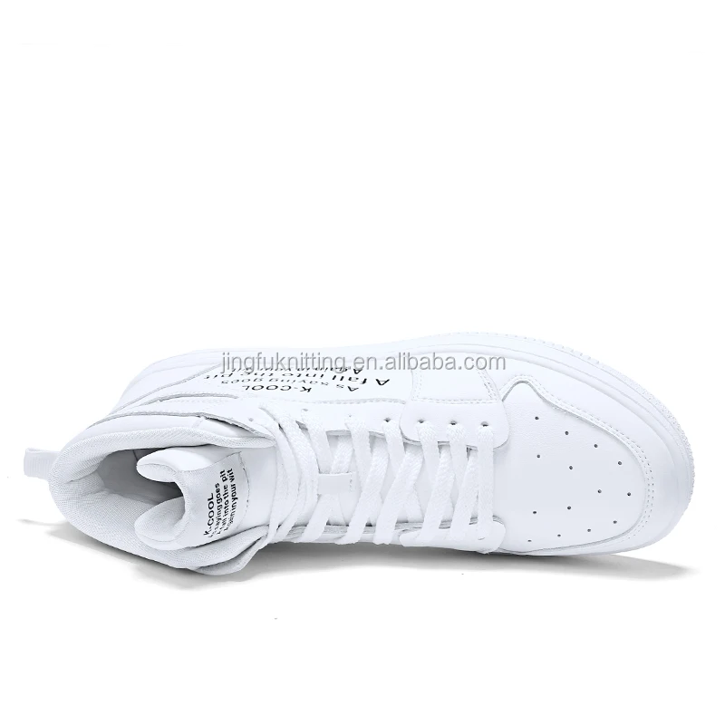 High quality white men sneakers shoes custom