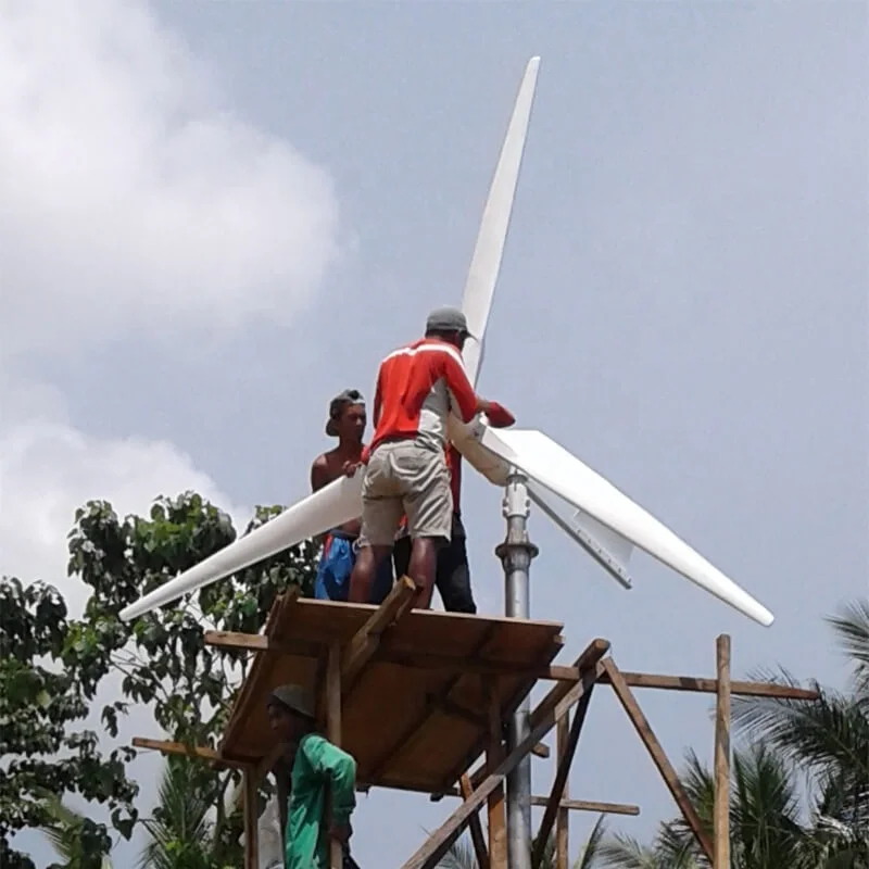 Off grid energy electricity wind turbine generator 10kw residential wind power