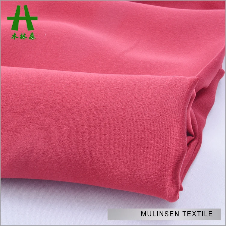  Mulinsen текстиль высокое качество однотонная крашеная ткань блестящий жоржет Платья для подружек невесты шифоновая