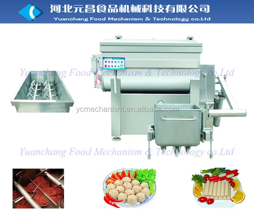 Vacuum Meat Mixer/meat processing machine