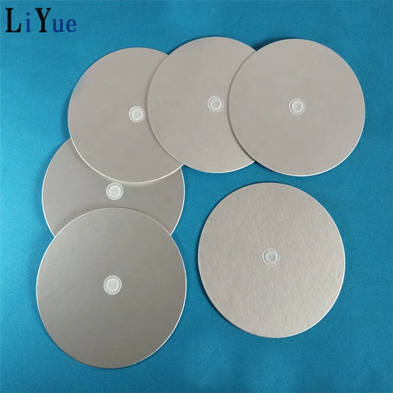 Container Vents and Bottle Cap IP 67 Pressure Balance Aluminum Foil Induction Seal Vent Filter Liner