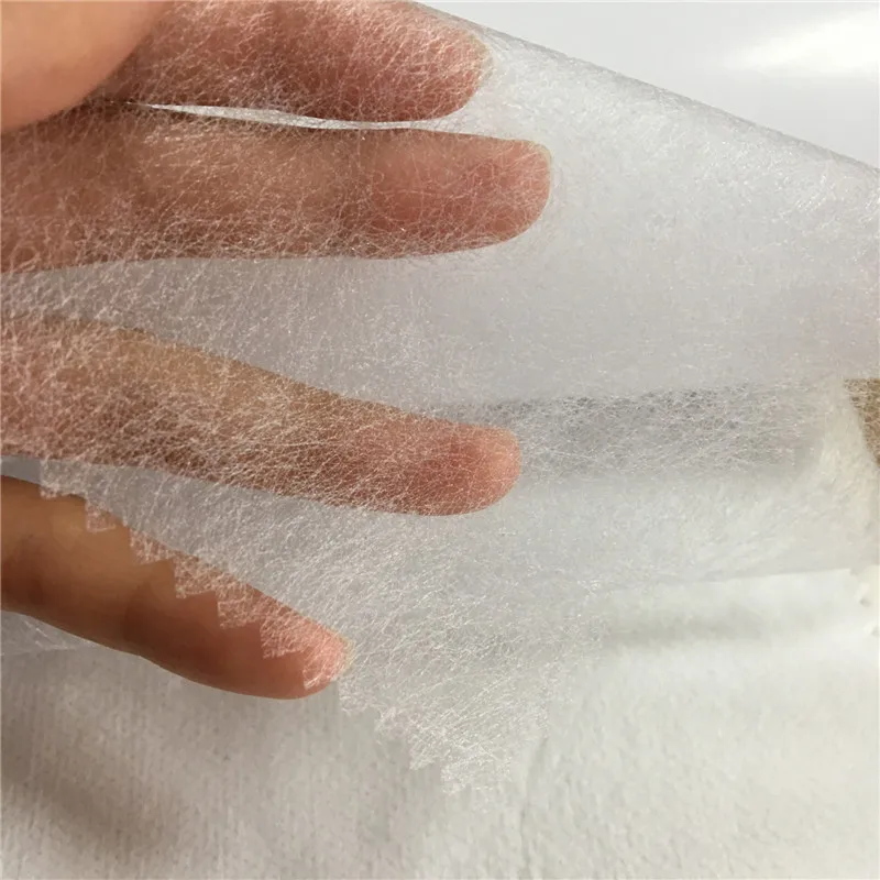 Chinese supplier non woven fusible interlining stocklot adhesive tape