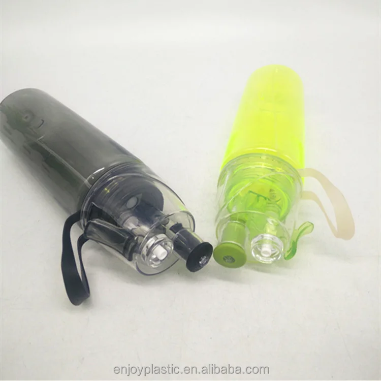 Custom Reusable Best Sports Water Bottle Spray Plastic Mist Bottle for Kids Students