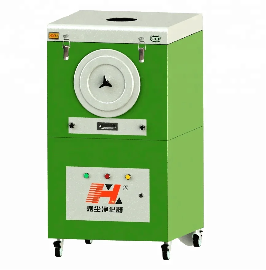 
Portable Soldering and welding Fume Extractor Manufacture For Laser Cutting Machine With double Fume 