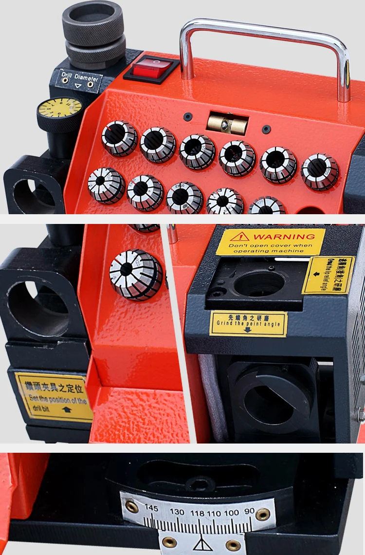 
Hot Sale GD-13 Drill bit Sharpener CE Certificate portable drill bit grinder sharpening machine 