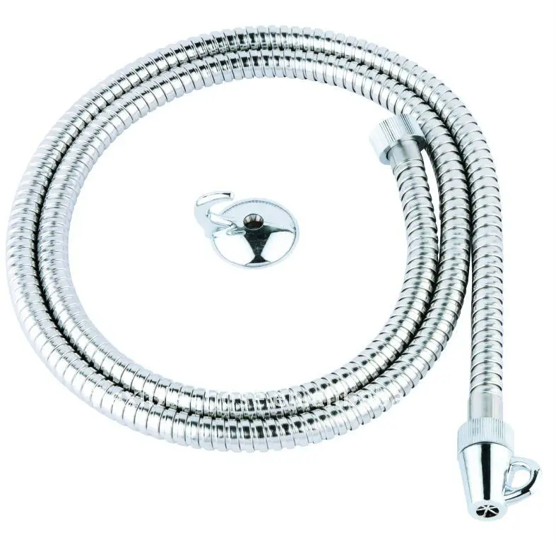 Stainless steel single lock washing hose