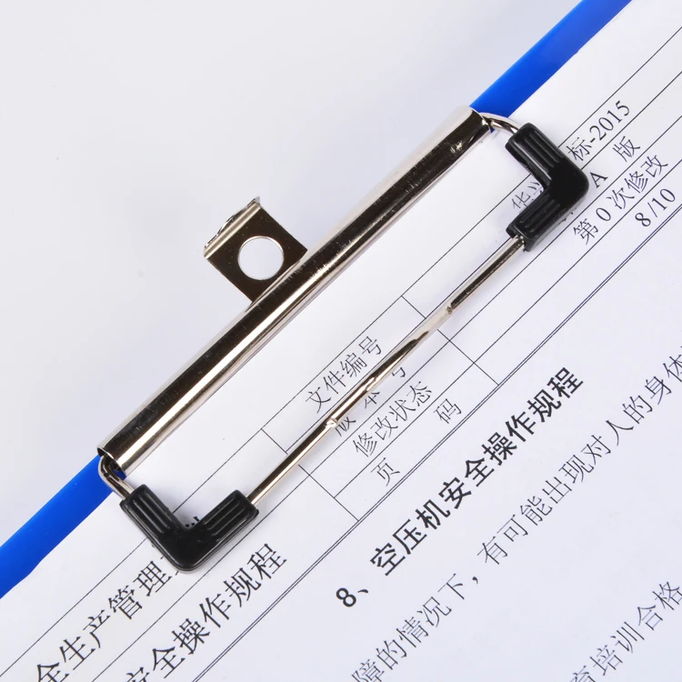 Stationery hardware accessories metal clipboard paper drawing board clips