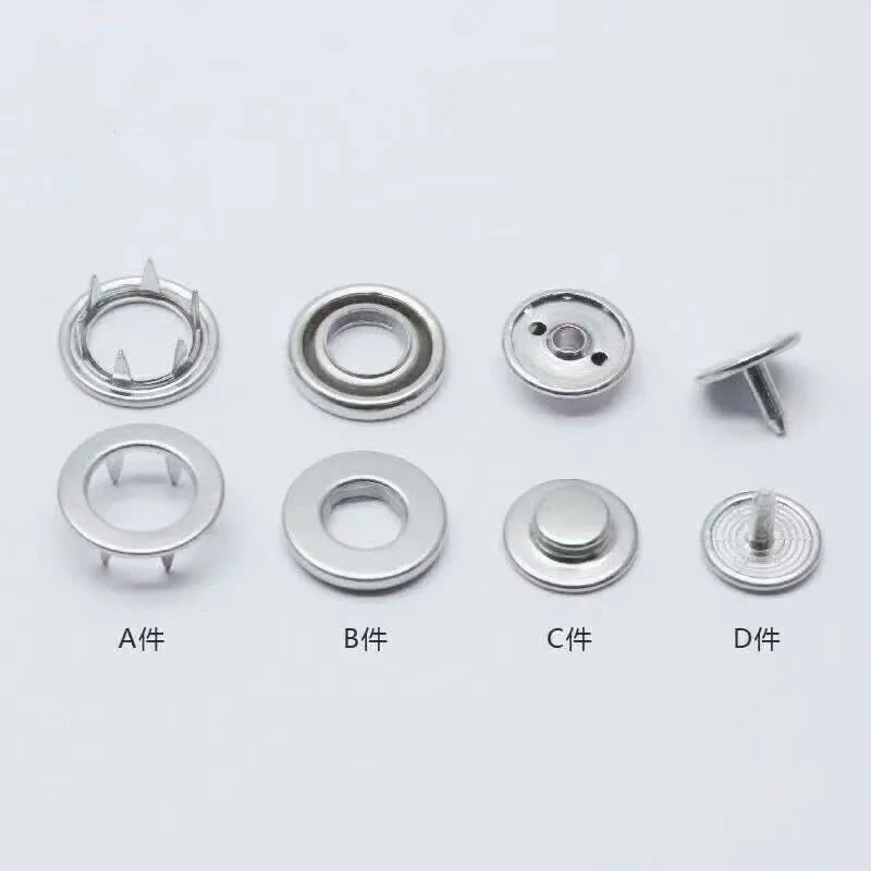 
metal snap button new design prong snap button press metal snap button 