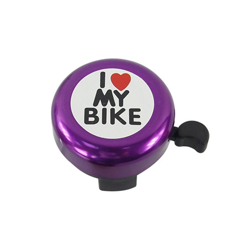 i love my bike bell steel Aluminum Alloy metal copper bicycle bell