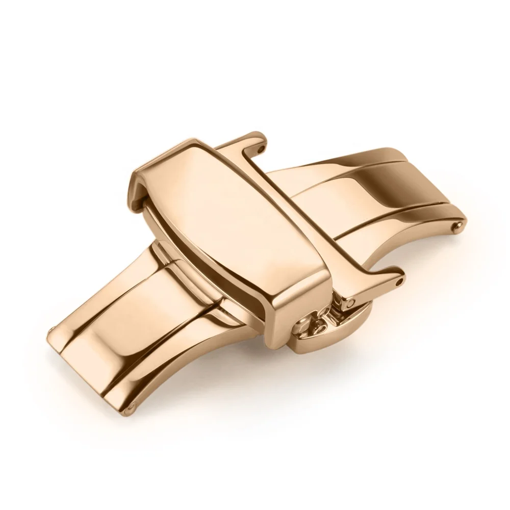 Stainless Steel Butterfly Deployment Watch Buckle (Other Types of Buckle Can Be Customized)