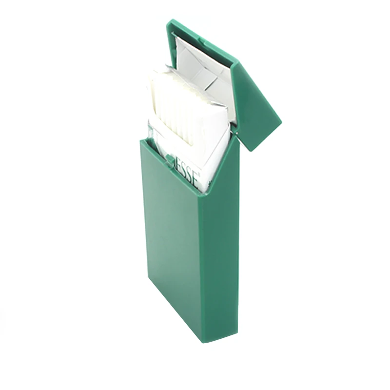 
Custom cheap promotional plastic slim cigarette pack cover personalized brand 100s holds 20 cigarette holder 