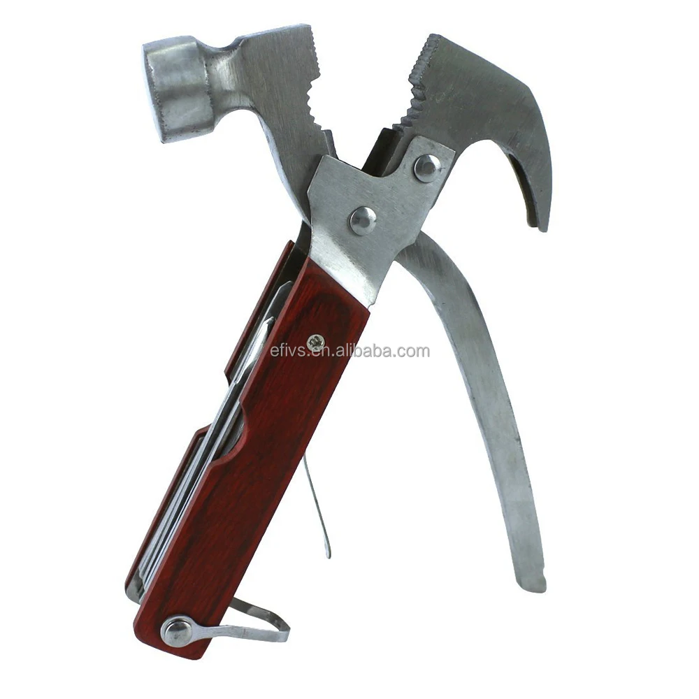 10 in 1 Hammer Outdoor Pocket tools Sport Camp Stainless Steel Fold Multi Tools for Household Camping Hiking Hunting Outdoor