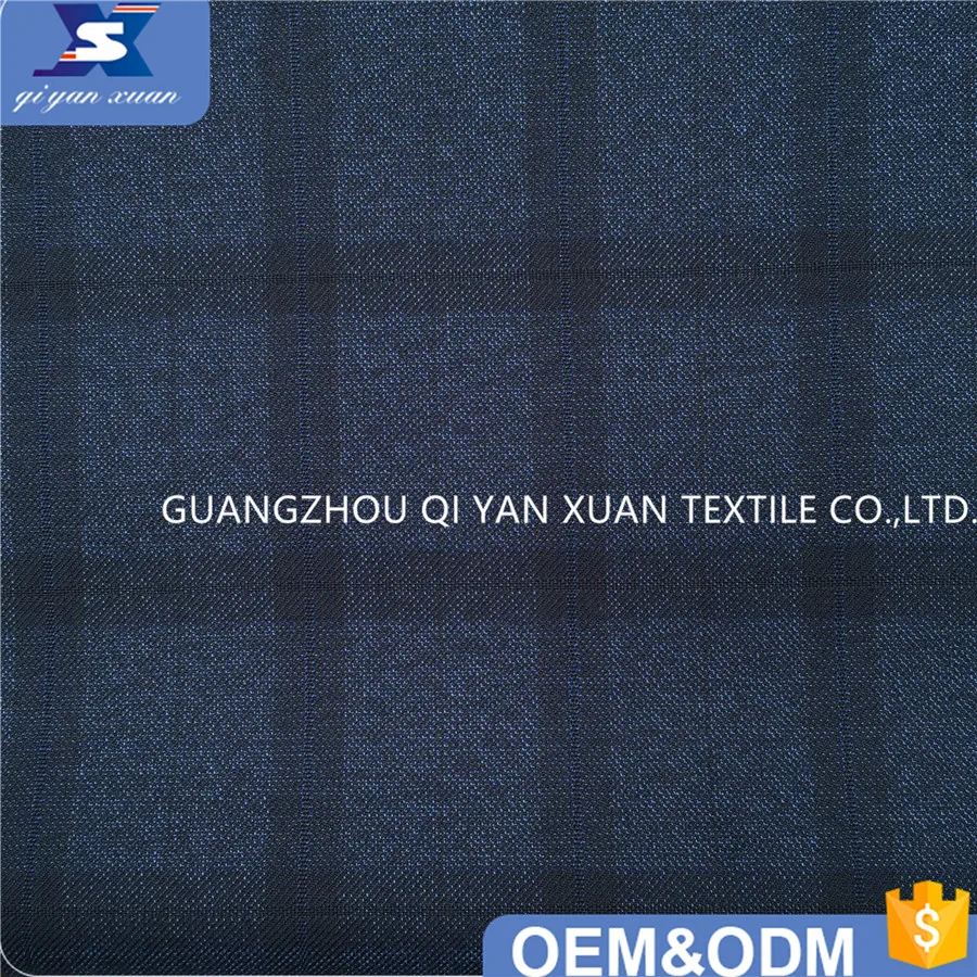 Новинка 75% полиэстер 25% вискоза смешанный материал клетчатый дизайн подходит для мужского костюма блейзера брюк одежды тканая ткань поставщик из Гуанчжоу