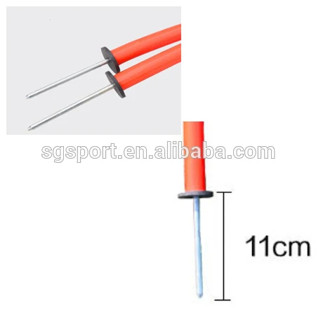 150cm fixed spike agility Slalom Poles , soccer training poles