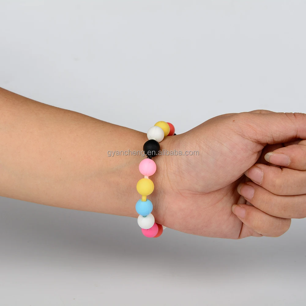 Бусины из пищевого силикона и резины