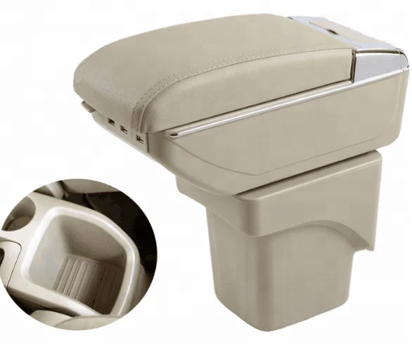 Car Center Console Armrest Storage Box for Volkswagen VW Polo Sedan 2002 ~ 2010