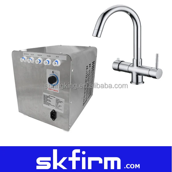 CO2 gas carbonator cold water chiller DIY soda water sparkling water under sink with 5 way faucet
