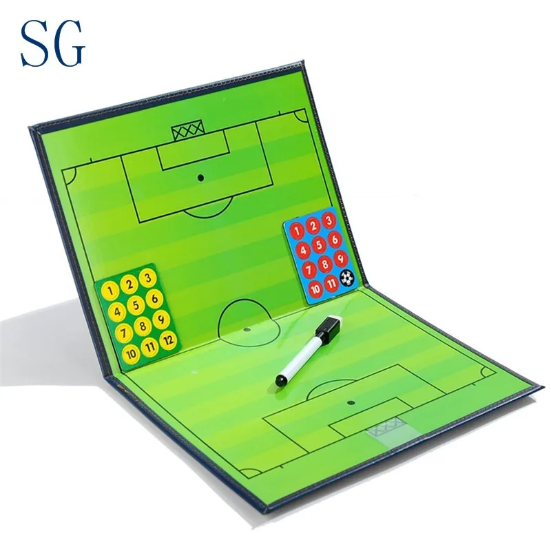 coaching tactical football board sports coaching boards basket leather magnetic basketball soccer ball training coach board