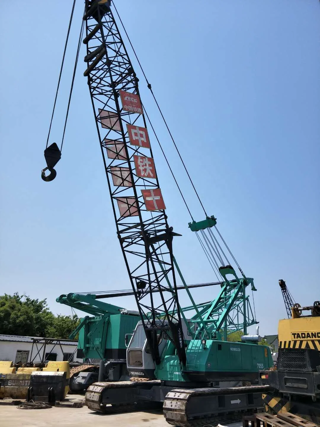 cheap price Kobelco 7055 crawler crane japan made crane