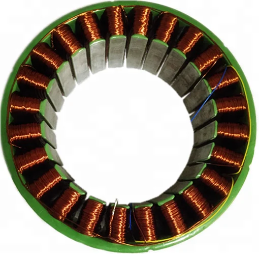 
electric motor stator winding 