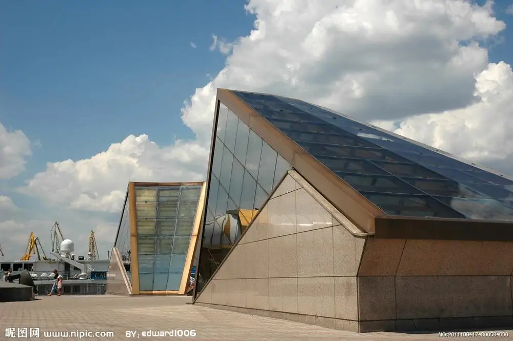 Skyscraper With Glass Facade