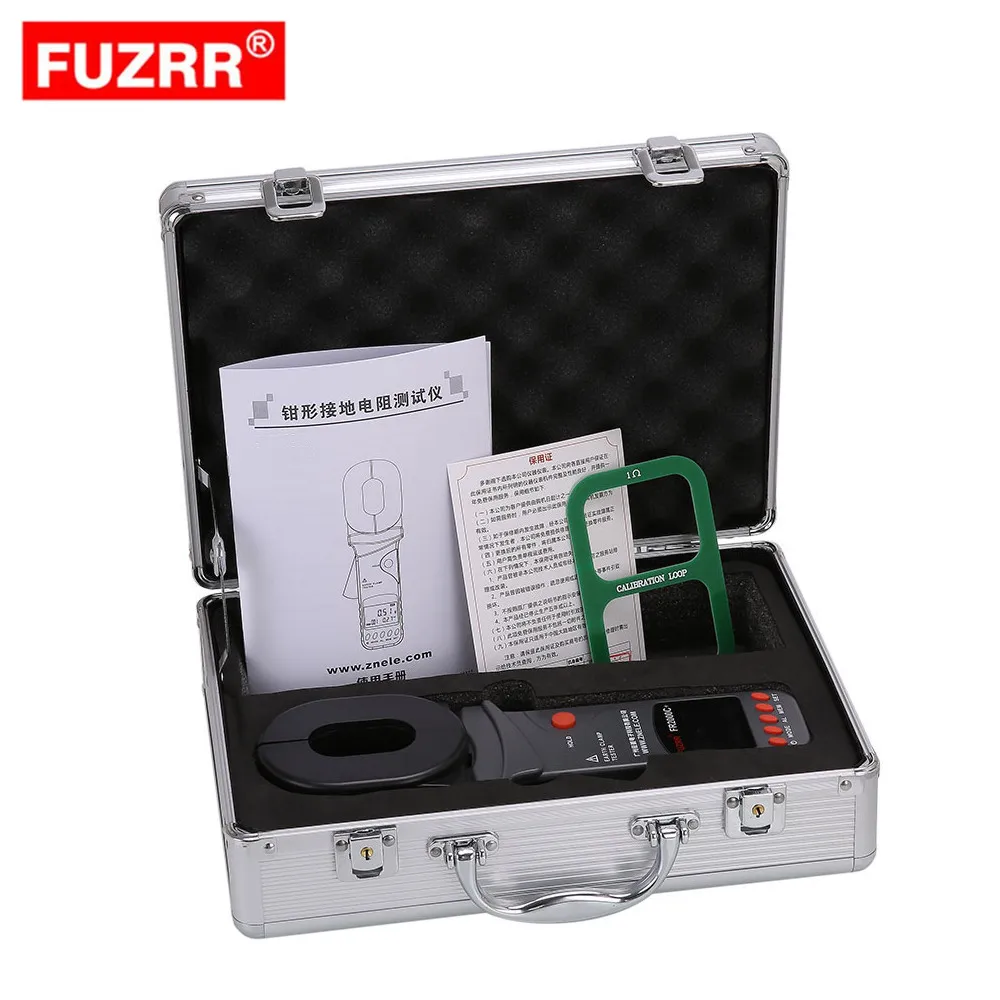 FR2000A+ Digital Clamp On Earth Resistance Tester Factory supply OEM