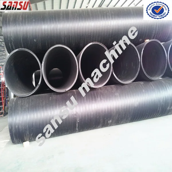 стали укреплять 300-3000mm пластиковые обмотки производственная линия трубы