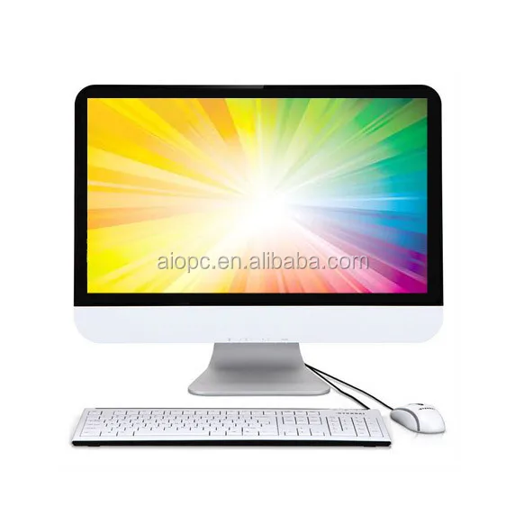 All In One Barebone Pc I7 I5 I3 Desktop Computer Cheap 21.5inch 23.8inch 4g 8g Ram 256g Ssd Gaming All-in-one