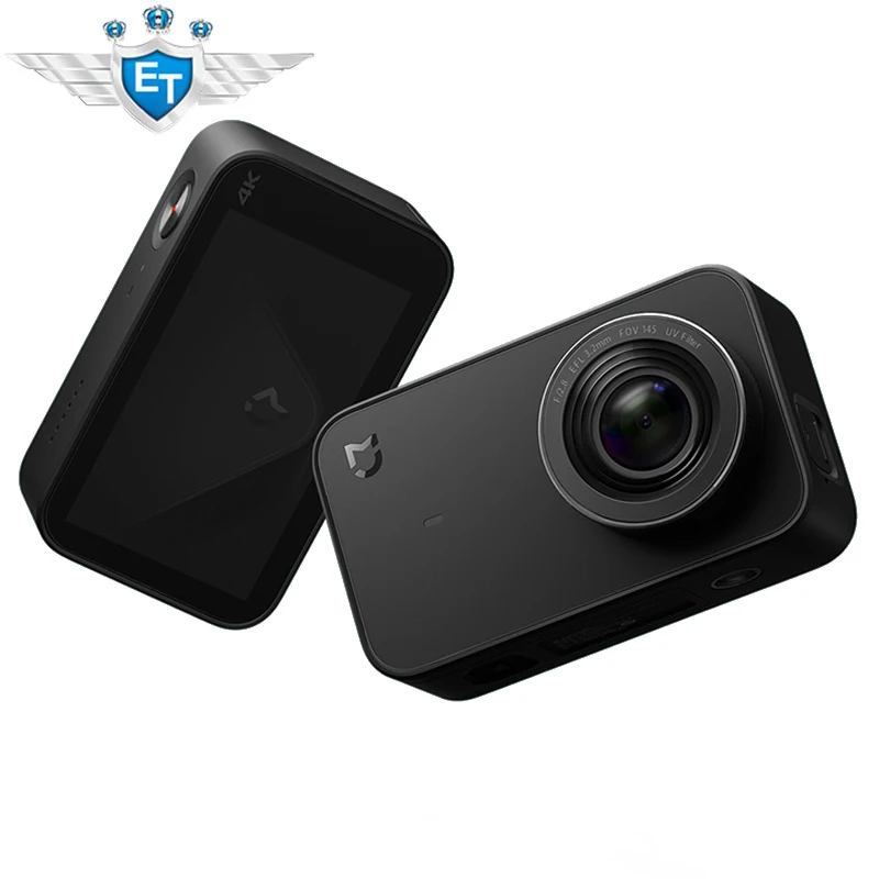 
 Xiaomi Mijia портативная мини Экшн-камера 4K 30fps видеозапись 145 широкий угол Ambarella A12S75 99g Спортивная камера  