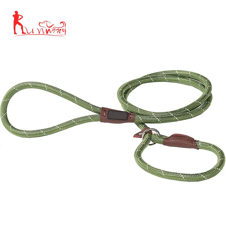 6 ft mountain climbing rope dog leash dog slip lead
