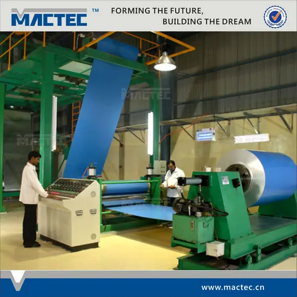 High quality automatic powder coating line used