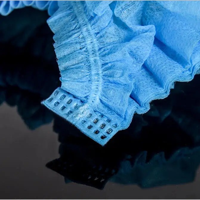 Non-Woven/SMS/Surgical/PP/Mop/Crimped/Pleated/Strip/Medical Disposable Clip Doctor Cap Hair Surgical Caps
