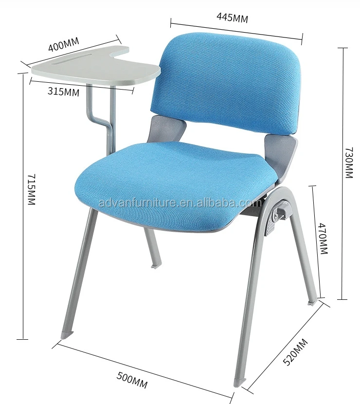 Office Chair With Arms Sponge Padding Nesting Conference Chair School Chair Of Classroom Furniture
