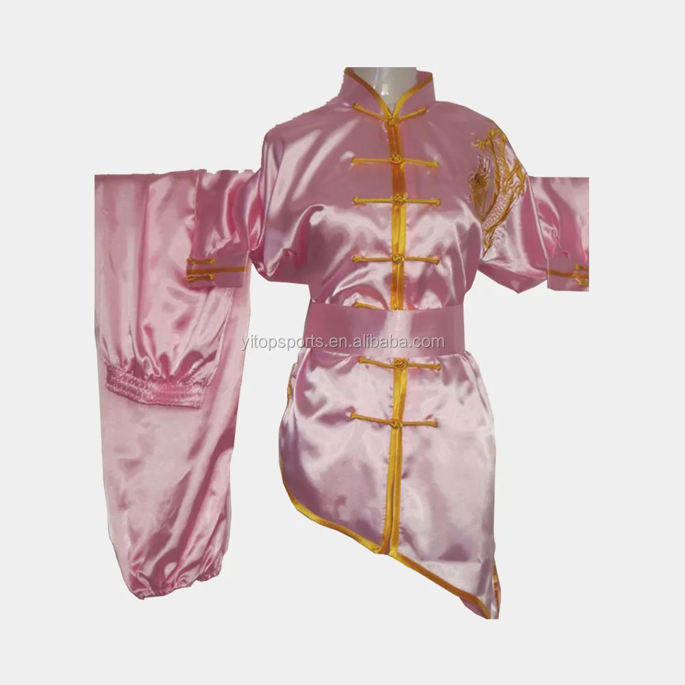 Chinese Traditional satin taichi Kungfu uniform