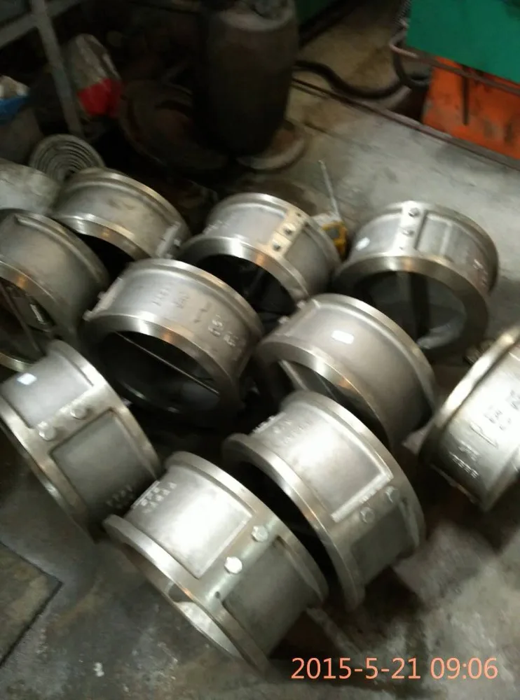 
SS304 Wafer Type double -disc swing Check Valve 