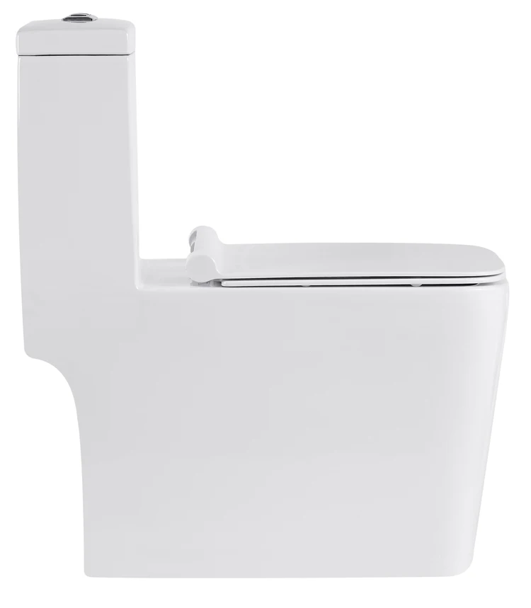 Chaozhou one piece square public commercial toilet for sales