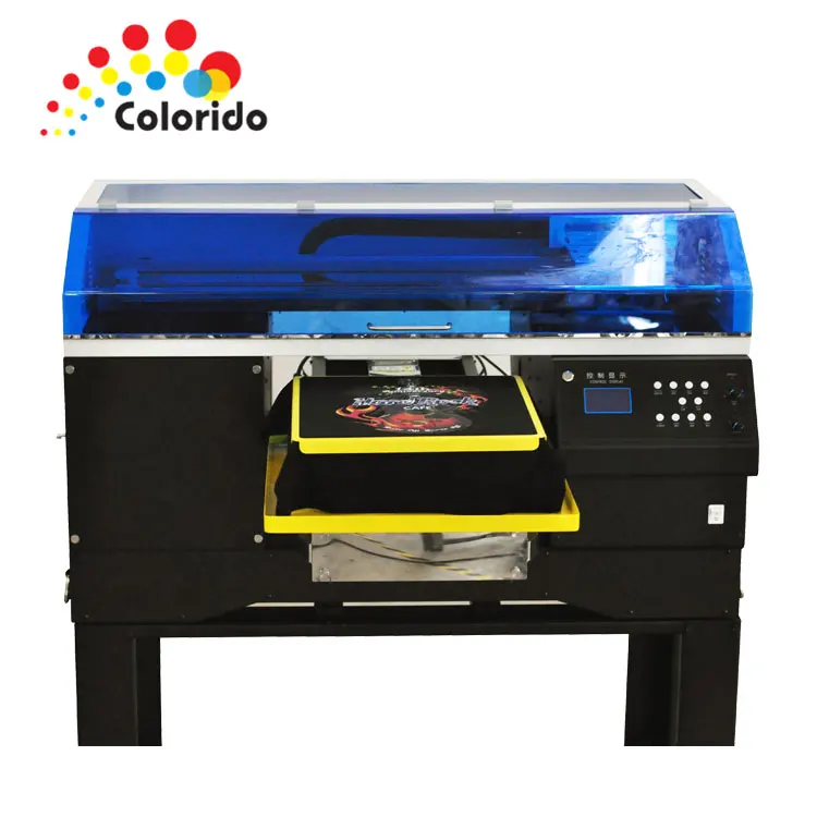 7 дюйм(ов) светодиодный сенсорный экран прямой футболки печатная машина