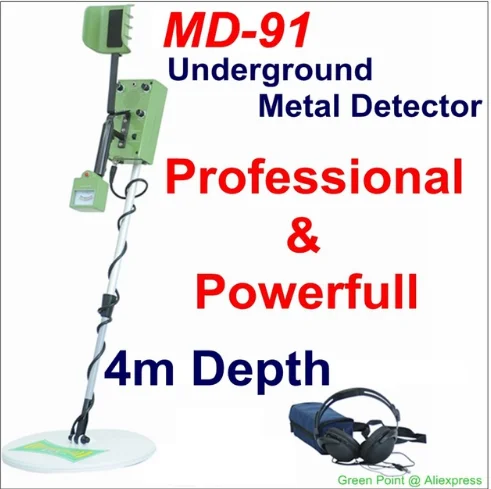 Nuovo Arrivo MD-91 Metropolitana Metal Detector MD91 Gold Digger Treasure Hunter Gold Detector Con 4 m Rilevamento di Profondita