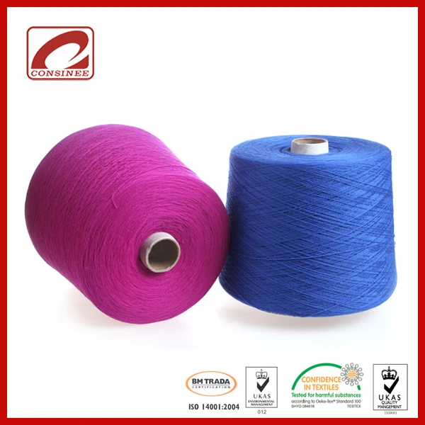 Dyed Pattern High Quality Consinee Supersoft 100% Cashmere Yarn Antibacterial Anti-Pilling Eco-Friendly