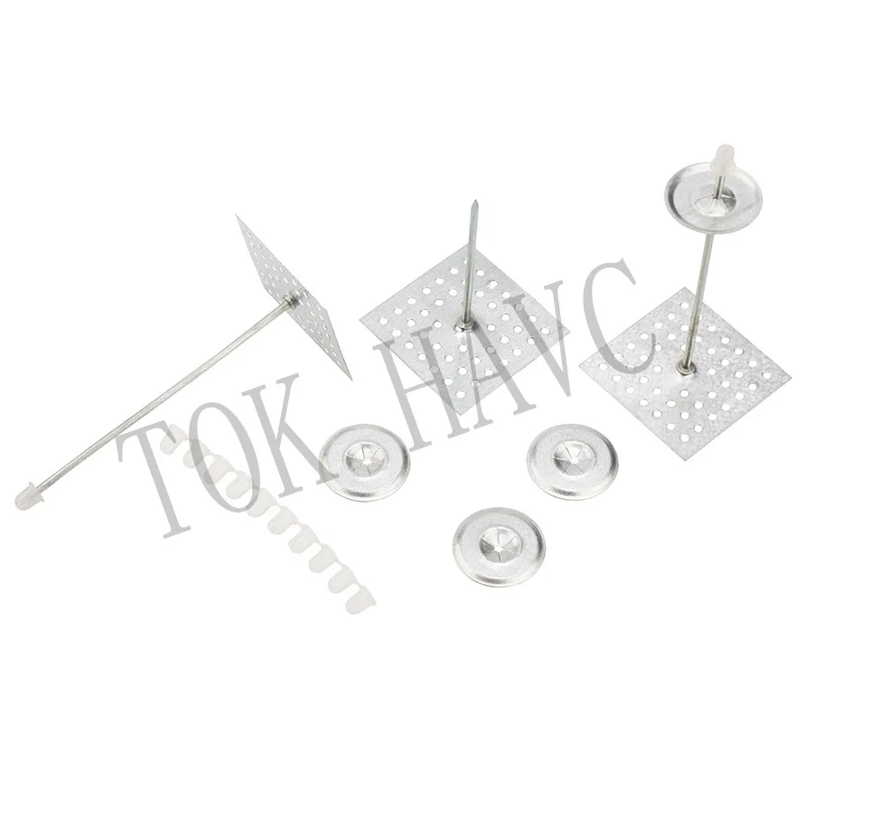 Hvac System Parts Perforated Insulation Nail