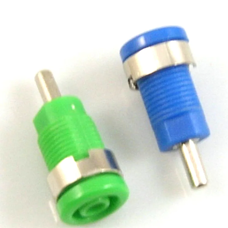 High voltage solder type copper 4mm banana female panel mount socket